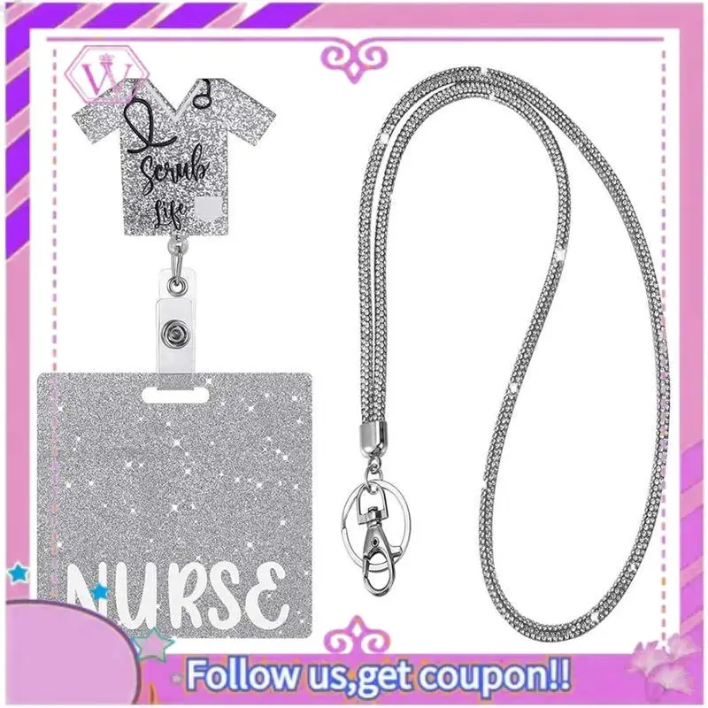 Держатель для бейджа медсестры 3-в-1, акриловый вращающийся зажим типа «крокодил», легко вытягивающаяся пряжка, телескопический держатель для карт с катушкой для бейджа
Держатель для бейджа медсестры 3-в-1, акриловый вращающийся зажим типа «крокодил», легко вытягивающаяся пряжка, телескопический держатель для карт с катушкой для бейджа