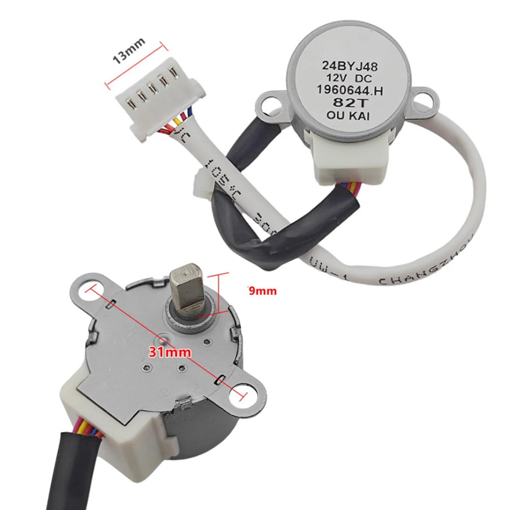 Wall-Mounted Air Conditioner 12V Airflow Motor 24BYJ48 For Yangzi/Hisense/Kelon Air Conditioner Swing Blade Synchronous Motor
Wall-Mounted Air Conditioner 12V Airflow Motor 24BYJ48 For Yangzi/Hisense/Kelon Air Conditioner Swing Blade Synchronous Motor