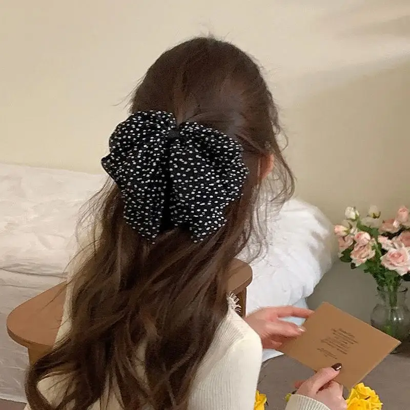 New Sale 2026 Sweet Floral Bow Ponytail Clip Women French Elegant Polka Dots Hair Clips Shark Clip
New Sale 2026 Sweet Floral Bow Ponytail Clip Women French Elegant Polka Dots Hair Clips Shark Clip