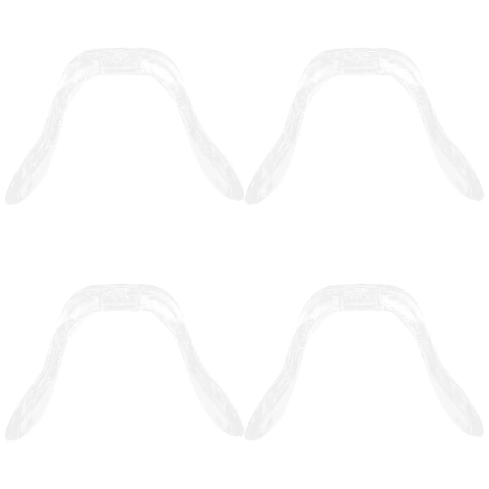 4 Pcs Glasses Nose Pad Hard Plastic Support Protector Cushion Eyeglass Parts for Nose Comfort Durability Replacement
4 Pcs Glasses Nose Pad Hard Plastic Support Protector Cushion Eyeglass Parts for Nose Comfort Durability Replacement