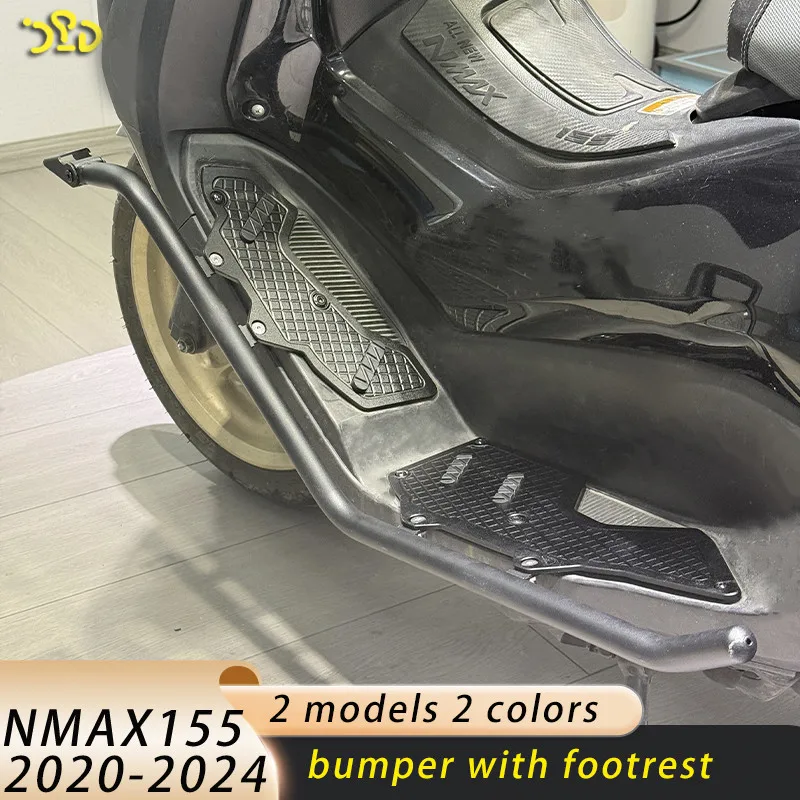 Modified motorcycle spare part nmax155 crash guard bumper with footrest for yamaha nmax155 2020-2024
Modified motorcycle spare part nmax155 crash guard bumper with footrest for yamaha nmax155 2020-2024