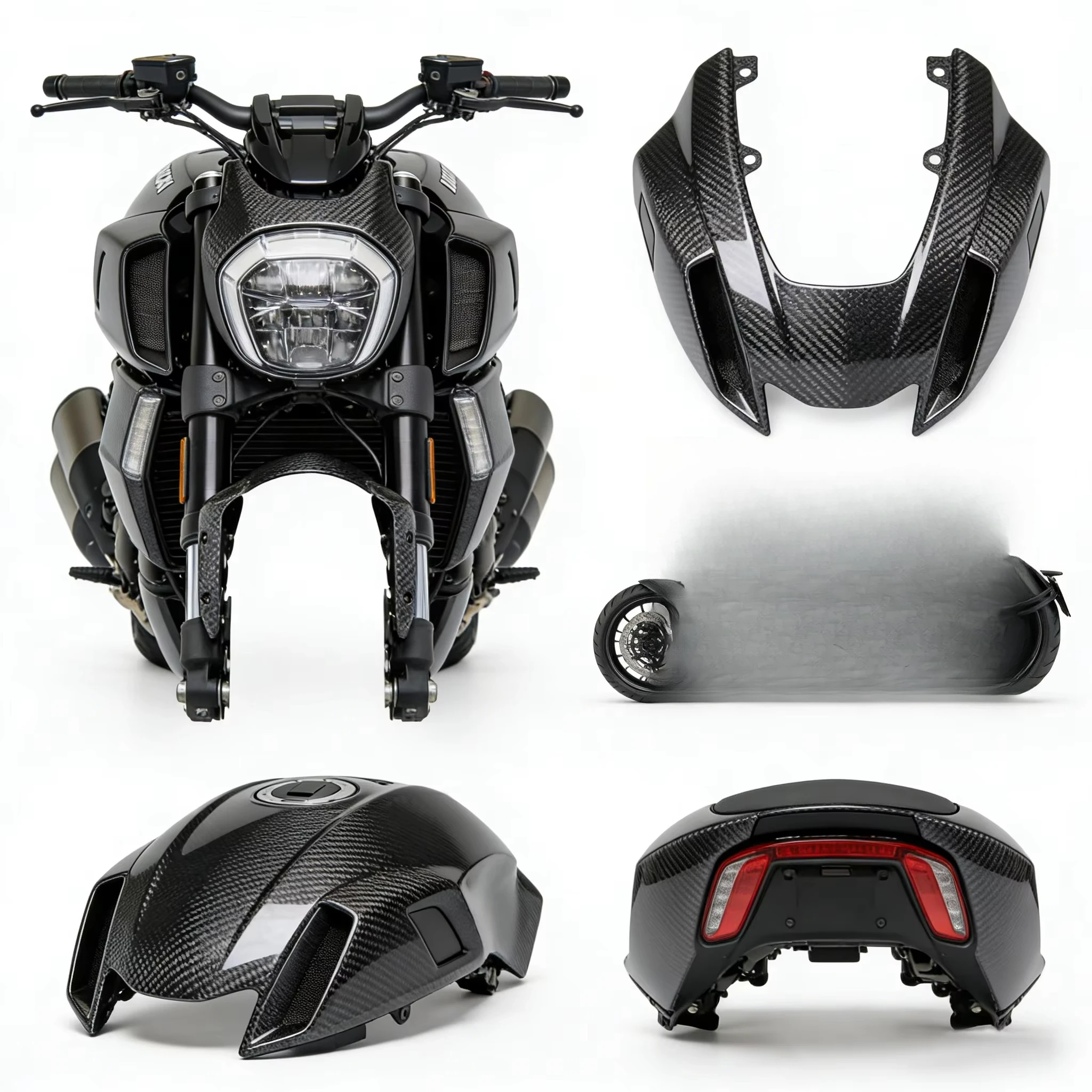 Carbon Fiber Motorcycle Parts for Exclusive Wholesale Production Custom OEM Manufacturer Carbon Fiber Motorcycle Bodykit
Carbon Fiber Motorcycle Parts for Exclusive Wholesale Production Custom OEM Manufacturer Carbon Fiber Motorcycle Bodykit