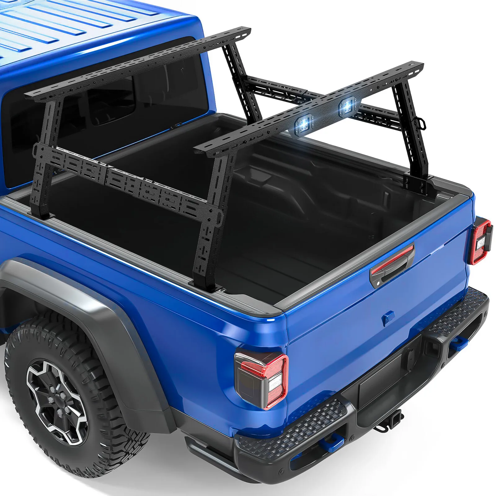 Adjustable 16-24.8" High Truck Bed Cargo Racks for Tacoma/Silverado/Sierra/Ram/Tundra/Titan/Frontier/Colorado/Canyon/JT/F-Series
Adjustable 16-24.8" High Truck Bed Cargo Racks for Tacoma/Silverado/Sierra/Ram/Tundra/Titan/Frontier/Colorado/Canyon/JT/F-Series