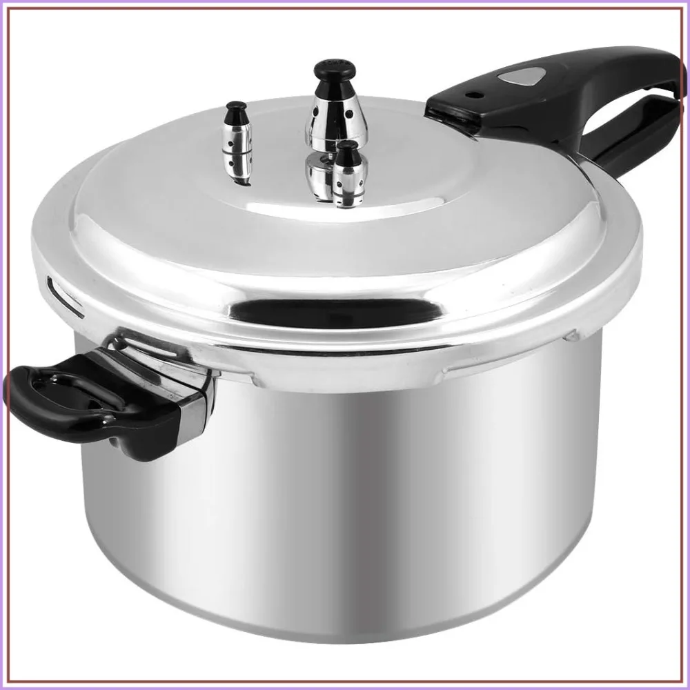 8QT Pressure Canner & Cooker - Fast Cooking, Triple Safety, Aluminum, Stovetop, 8 Quarts
8QT Pressure Canner & Cooker - Fast Cooking, Triple Safety, Aluminum, Stovetop, 8 Quarts