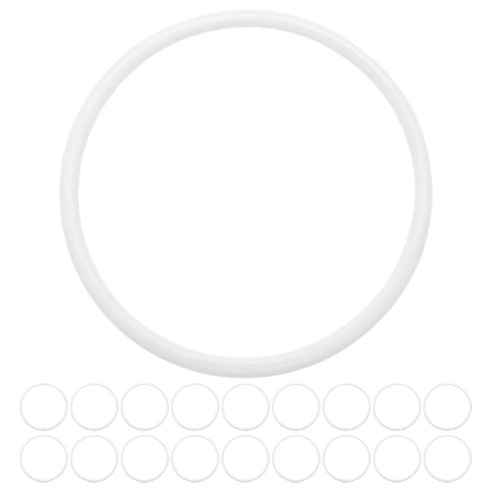 30pcs Plastic Hoops White Rings for Macrame Craft Dream Catcher Frame Floral Wreath Decoration DIY Circle Accessories
30pcs Plastic Hoops White Rings for Macrame Craft Dream Catcher Frame Floral Wreath Decoration DIY Circle Accessories