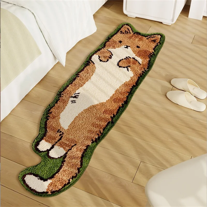 Cat Shaped Imitation Cashmere Long Carpet for Bedroom Living Room Bedside Tea Table Sofa Children's Room Decor Soft Floor Coveri
Cat Shaped Imitation Cashmere Long Carpet for Bedroom Living Room Bedside Tea Table Sofa Children's Room Decor Soft Floor Coveri