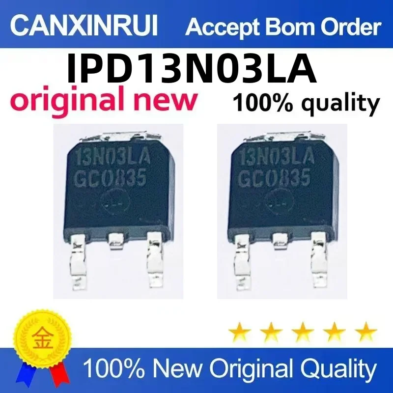 (5-100 pieces) Brand new original IPD13N03LA 13N03LA TO-252 spot chip IC
(5-100 pieces) Brand new original IPD13N03LA 13N03LA TO-252 spot chip IC