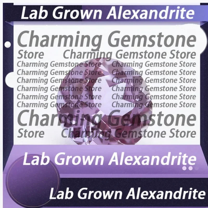Round Cut Lab Grown Alexandrite Purple Color Charms Beads Optional AGL Certificate Free Shipping For DIY Supplies
Round Cut Lab Grown Alexandrite Purple Color Charms Beads Optional AGL Certificate Free Shipping For DIY Supplies