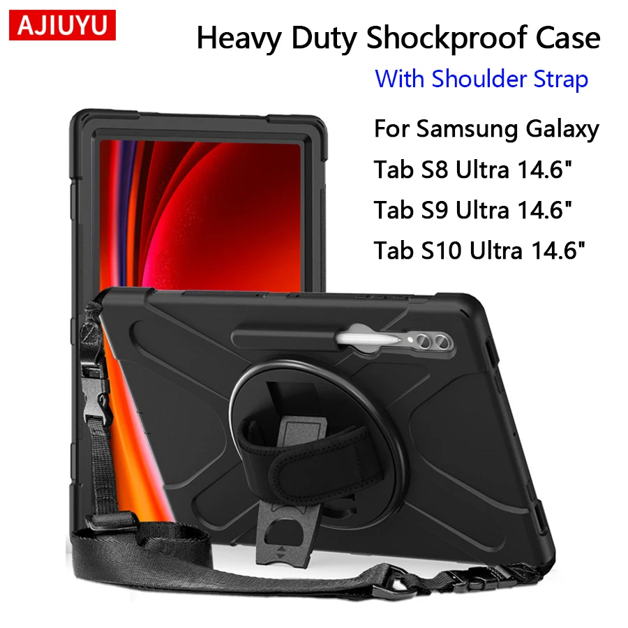 Case For Samsung Galaxy Tab S8 Ultra S9 Ultra S10 Ultra 14.6 Inch Tablet kids Heavy Duty Rugged Shockproof Silicon Case Cover
Case For Samsung Galaxy Tab S8 Ultra S9 Ultra S10 Ultra 14.6 Inch Tablet kids Heavy Duty Rugged Shockproof Silicon Case Cover