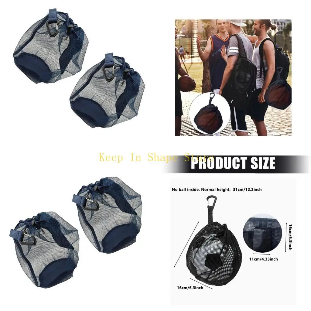 U1JC Large Capacity Sports Ball Holder With Ventilated Netting Volleyball Meshes Bag
U1JC Large Capacity Sports Ball Holder With Ventilated Netting Volleyball Meshes Bag