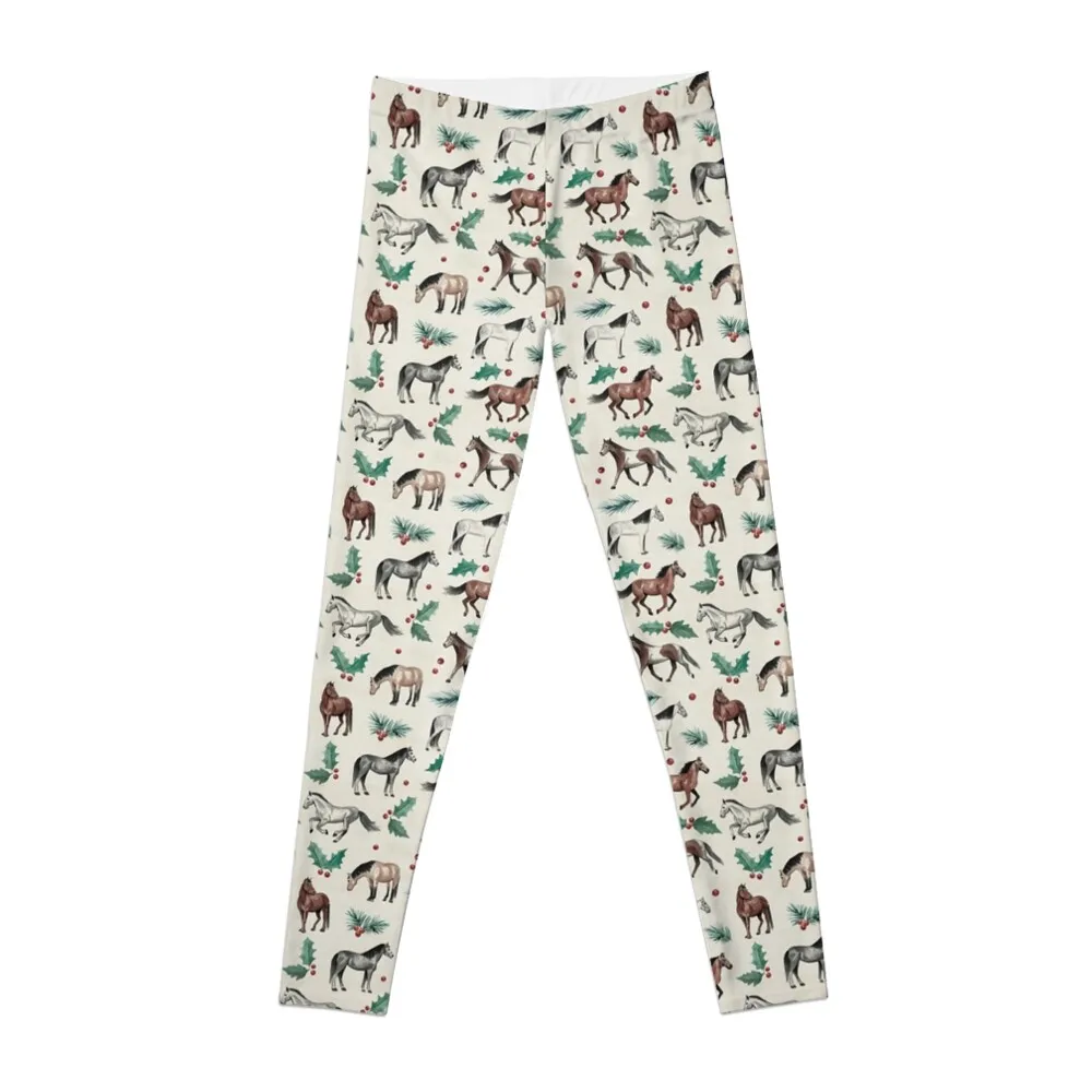 Vintage Christmas Horses Leggings gym pants Sportswear woman gym Womens Leggings
Vintage Christmas Horses Leggings gym pants Sportswear woman gym Womens Leggings