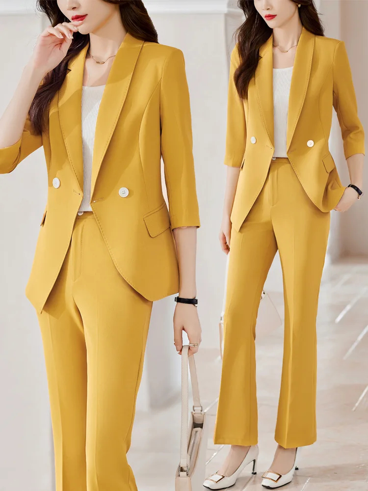Red Suit Jacket for Women Summer 2023 New Small Three-Quarter Sleeve Thin Business Wear Casual Suit
Red Suit Jacket for Women Summer 2023 New Small Three-Quarter Sleeve Thin Business Wear Casual Suit