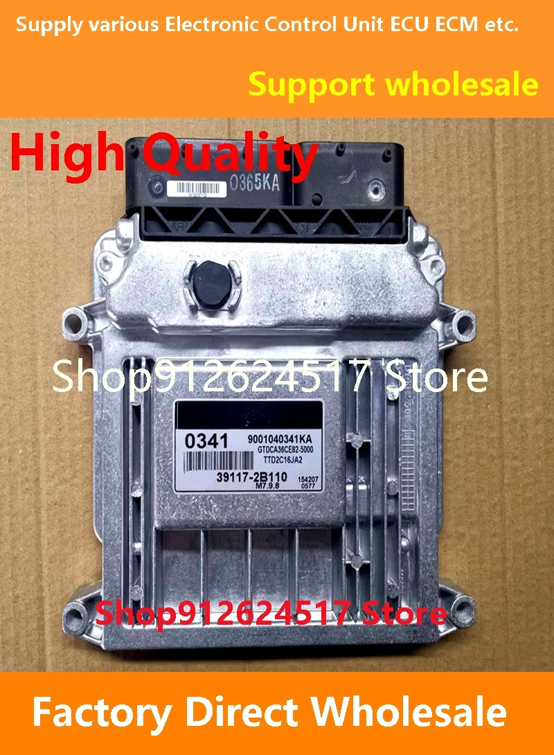 39117-2B110 0341 ECU 39120-26BG1 UG1/39110-02TG0 0437/39130-26BE0 BE0 Engine Computer Board M7.9.8 Compatible For Hyundai kia
39117-2B110 0341 ECU 39120-26BG1 UG1/39110-02TG0 0437/39130-26BE0 BE0 Engine Computer Board M7.9.8 Compatible For Hyundai kia