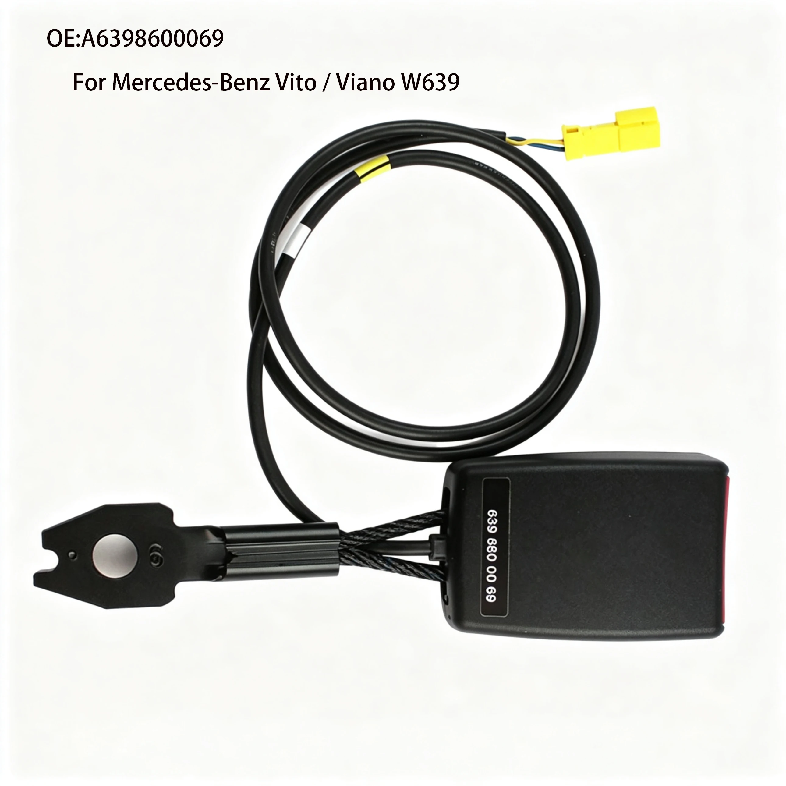 A6398600069 Front Seat Belt Buckle / Seat Belt Buckle Stalk For Mercedes-Benz Vito Viano W639 2003-2014
A6398600069 Front Seat Belt Buckle / Seat Belt Buckle Stalk For Mercedes-Benz Vito Viano W639 2003-2014