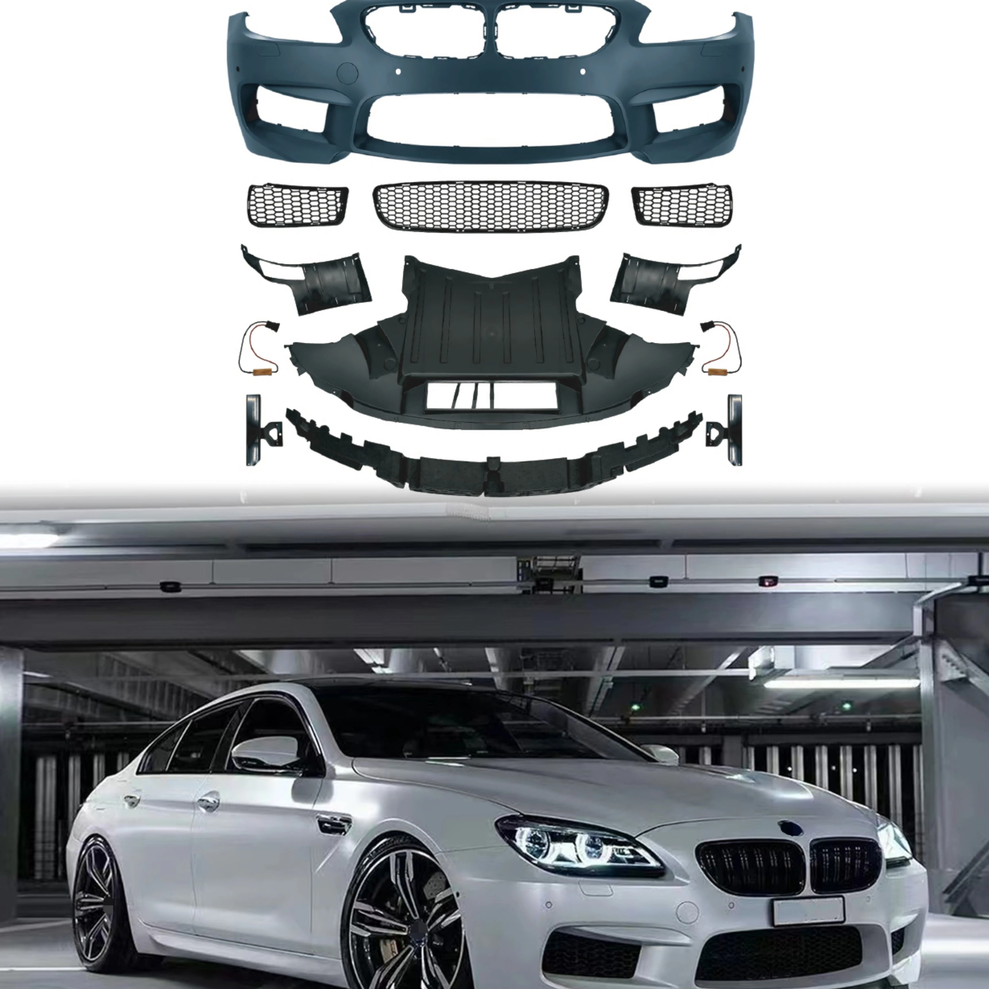 Flying Wing Plastic Car Bumpers Car Parts Body Kit For 6 Series F06 Upgrade M6 Sports Body Kit Front Bumper Assembly Side Sk
Flying Wing Plastic Car Bumpers Car Parts Body Kit For 6 Series F06 Upgrade M6 Sports Body Kit Front Bumper Assembly Side Sk