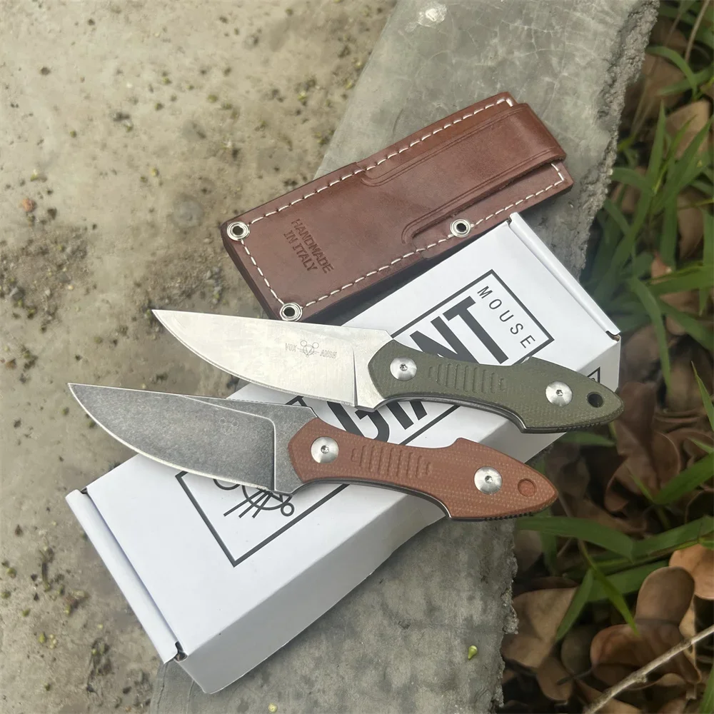 GiantMouse GMF3 Прямой нож 8Cr13Mov Лезвие G10 Ручка Универсальный инструмент Открытый нож для скелелазания по деревьям Охотничий нож
GiantMouse GMF3 Прямой нож 8Cr13Mov Лезвие G10 Ручка Универсальный инструмент Открытый нож для скелелазания по деревьям Охотничий нож