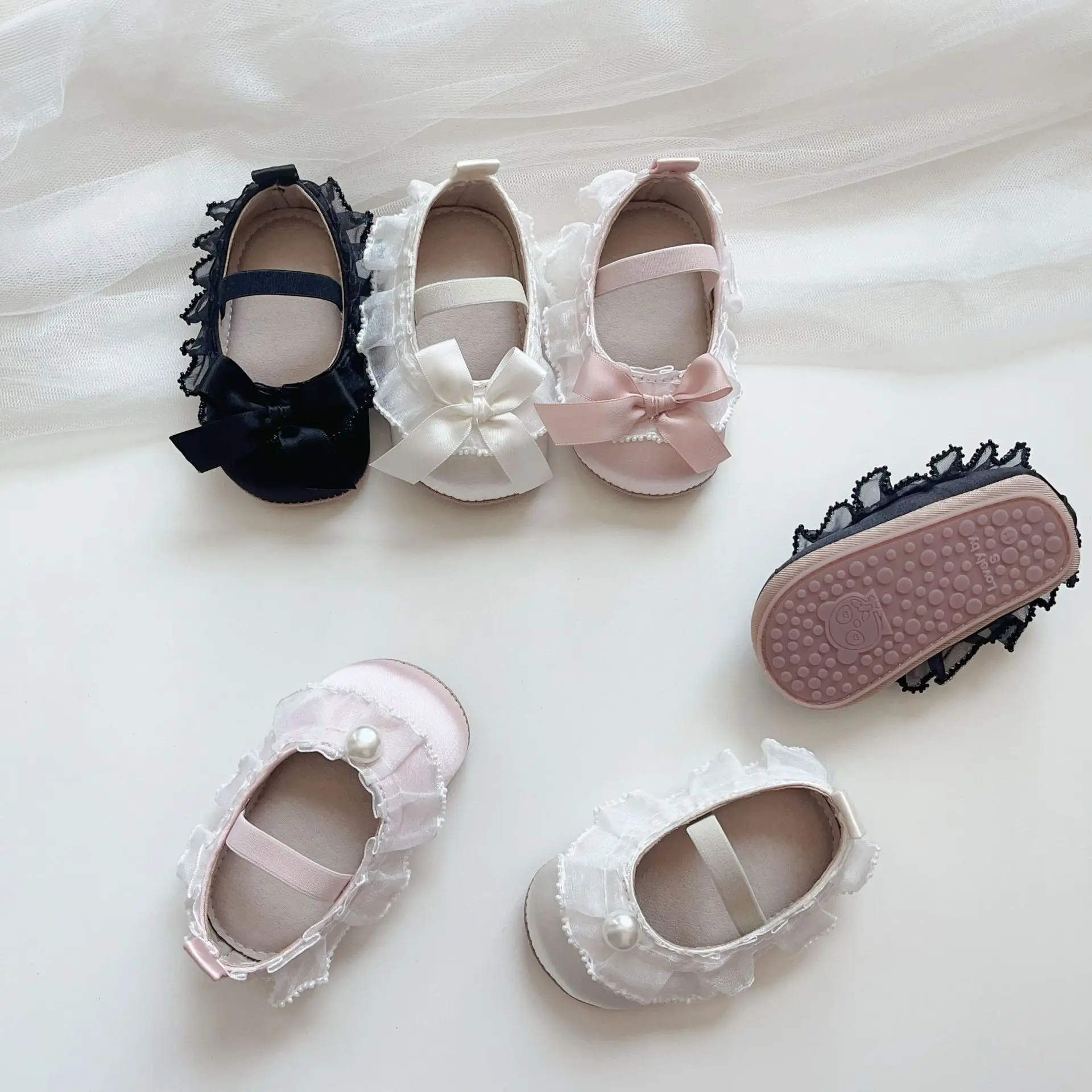 2026 New Children's Shoes Butterfly Knot Pearl Elastic Band Soft Bottom Sneaker
2026 New Children's Shoes Butterfly Knot Pearl Elastic Band Soft Bottom Sneaker