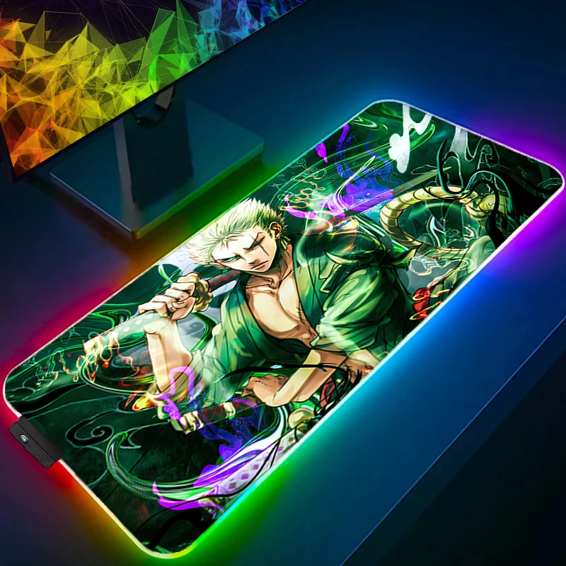 Большой коврик для мыши RGB XXL, цельный, Zoro, 90x40 см, гладкий, гибкий, резиновый, для геймеров, для ПК, компьютера, клавиатуры, с подсветкой, LED, коврик для мыши
Большой коврик для мыши RGB XXL, цельный, Zoro, 90x40 см, гладкий, гибкий, резиновый, для геймеров, для ПК, компьютера, клавиатуры, с подсветкой, LED, коврик для мыши