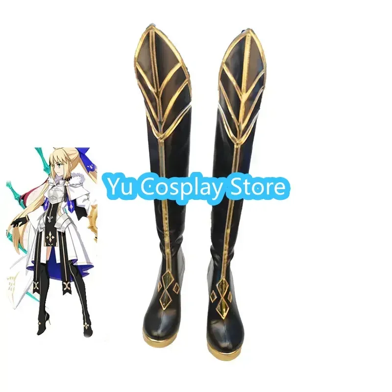 Yu-Cosplay FGO Altria Pendragon обувь для косплея Хэллоуин карнавальные ботинки сабля реквизит для косплея аниме обувь из искусственной кожи на заказ
Yu-Cosplay FGO Altria Pendragon обувь для косплея Хэллоуин карнавальные ботинки сабля реквизит для косплея аниме обувь из искусственной кожи на заказ