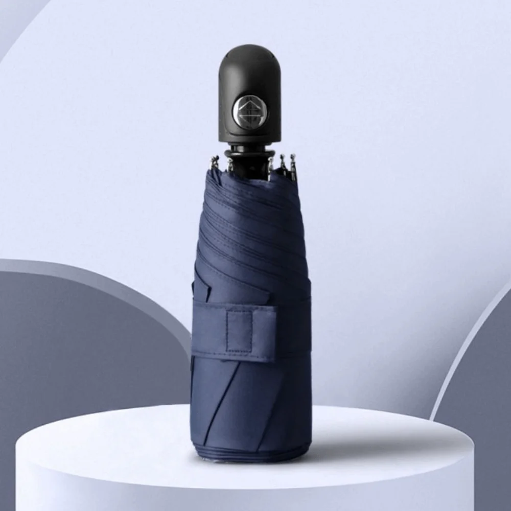 Пятикратный полностью автоматический зонт от солнца, элитный мини-карманный зонт с восемью костями, утолщенное усиление
Пятикратный полностью автоматический зонт от солнца, элитный мини-карманный зонт с восемью костями, утолщенное усиление