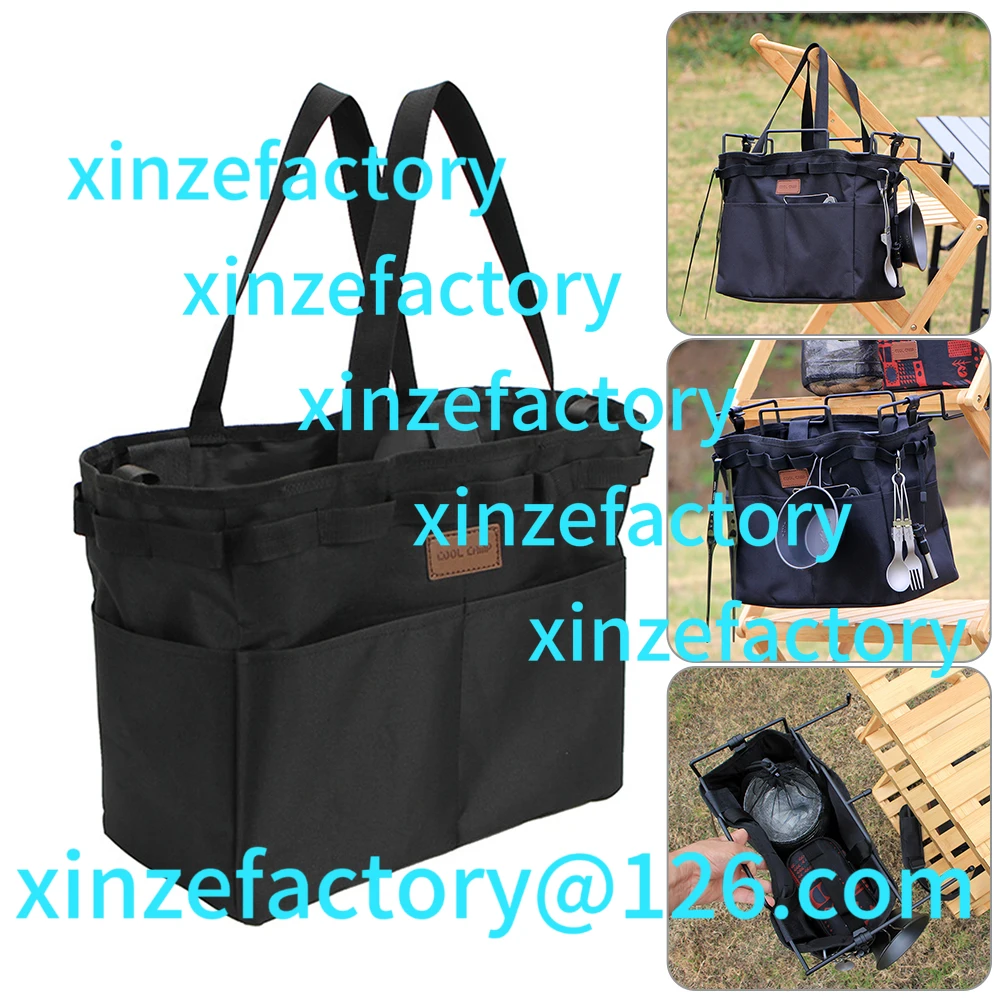Customization Camping Table Side Storage Bag Iron Frame Desk Hanging Bag Multifunctional Cookware Hanger
Customization Camping Table Side Storage Bag Iron Frame Desk Hanging Bag Multifunctional Cookware Hanger