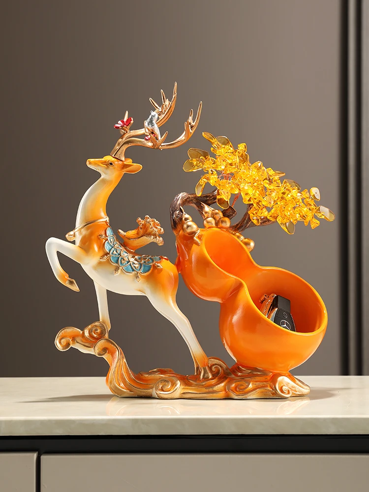 Luxury Chinese Sle Resin Key Holder Ornament Wealth Attracting Gourd Entranceway Storage Box Moving Gift
Luxury Chinese Sle Resin Key Holder Ornament Wealth Attracting Gourd Entranceway Storage Box Moving Gift