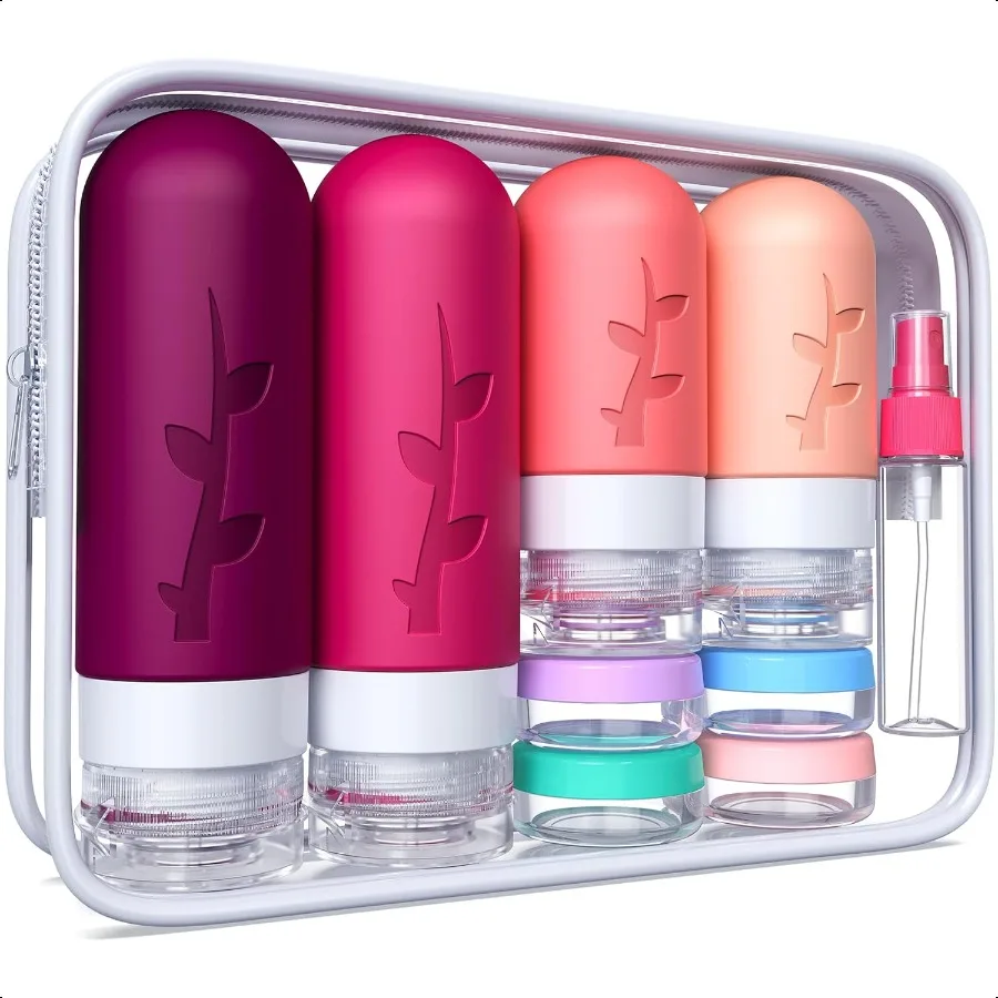Travel Bottles for Toiletries Tsa Approved Silicone Containers for Toiletries Leak Proof Refillable Liquid 3oz 2oz Travel essen
Travel Bottles for Toiletries Tsa Approved Silicone Containers for Toiletries Leak Proof Refillable Liquid 3oz 2oz Travel essen