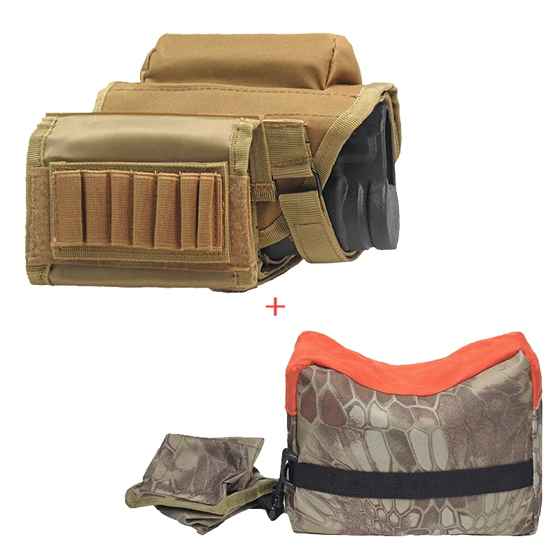 Outdoor Tactical Sandbag Support Bag Sight Device Vehicle Hunting Relies on Pillow Calibration Sight Clip To Fix The Sandbag 
Outdoor Tactical Sandbag Support Bag Sight Device Vehicle Hunting Relies on Pillow Calibration Sight Clip To Fix The Sandbag