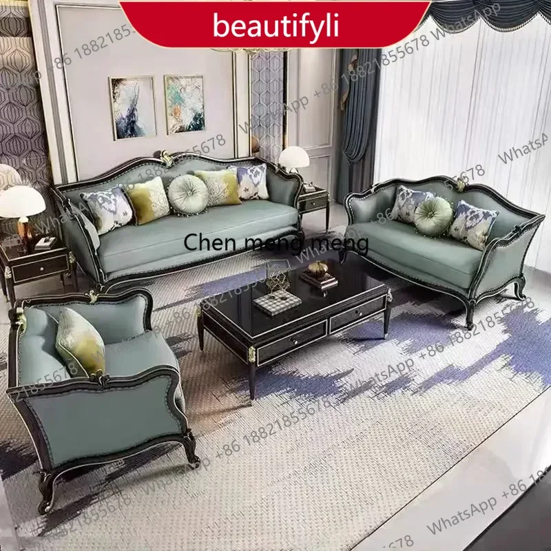M45 Luxury Leather Living Room Sofas American Modern Solid Wood Living Room Sofa Elegant Ergonomic Muebles Postmodern
M45 Luxury Leather Living Room Sofas American Modern Solid Wood Living Room Sofa Elegant Ergonomic Muebles Postmodern