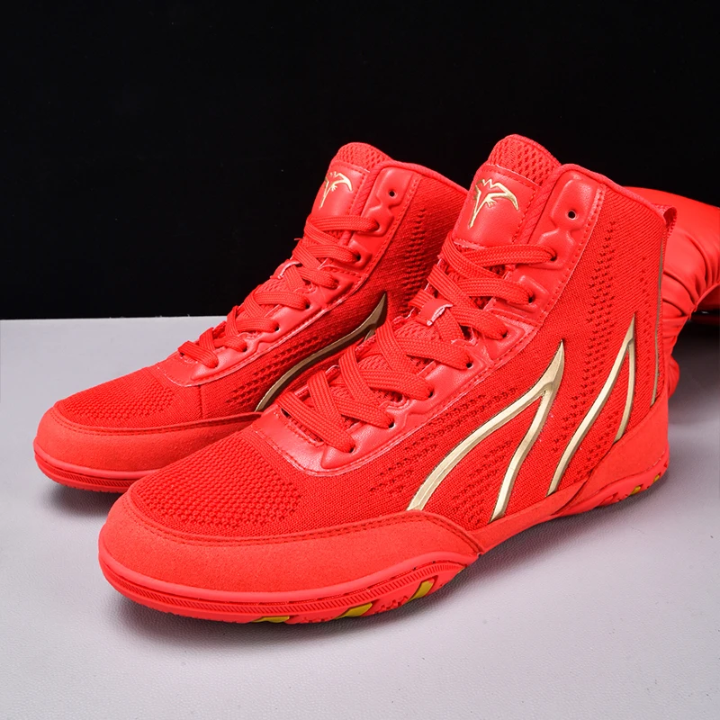 New hot professional wrestling boots fitness training shoes men women boxing shoes neutral breathable fighting shoes
New hot professional wrestling boots fitness training shoes men women boxing shoes neutral breathable fighting shoes