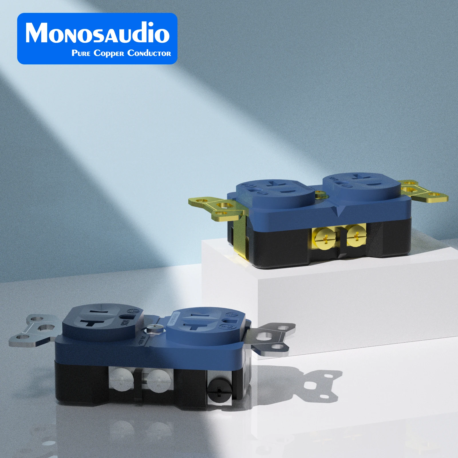 Monosaudio DP2G/R Copper/Rhodium/Gold plated Power Socket Receptacle Audio Grade US Power Outlet HiFi AC Power Wall Mount Plate
Monosaudio DP2G/R Copper/Rhodium/Gold plated Power Socket Receptacle Audio Grade US Power Outlet HiFi AC Power Wall Mount Plate