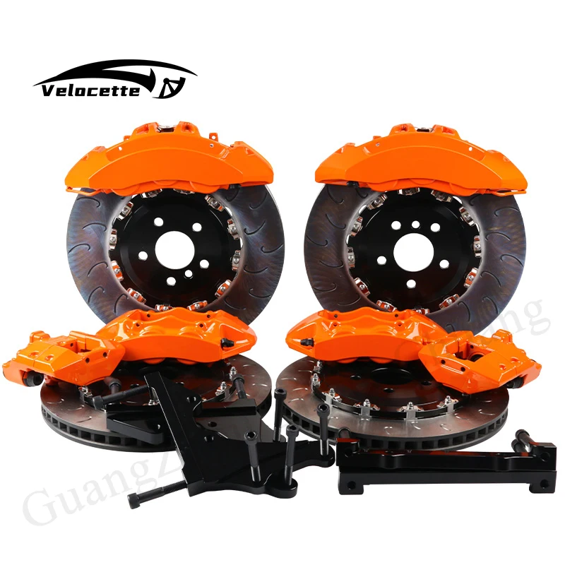 Big Brake Caliper Kit Car Upgrade Break Brake System Front M5 6-pot Rear GT4 4-pot with Handbrake for 2012 MTL20 T70 EV
Big Brake Caliper Kit Car Upgrade Break Brake System Front M5 6-pot Rear GT4 4-pot with Handbrake for 2012 MTL20 T70 EV