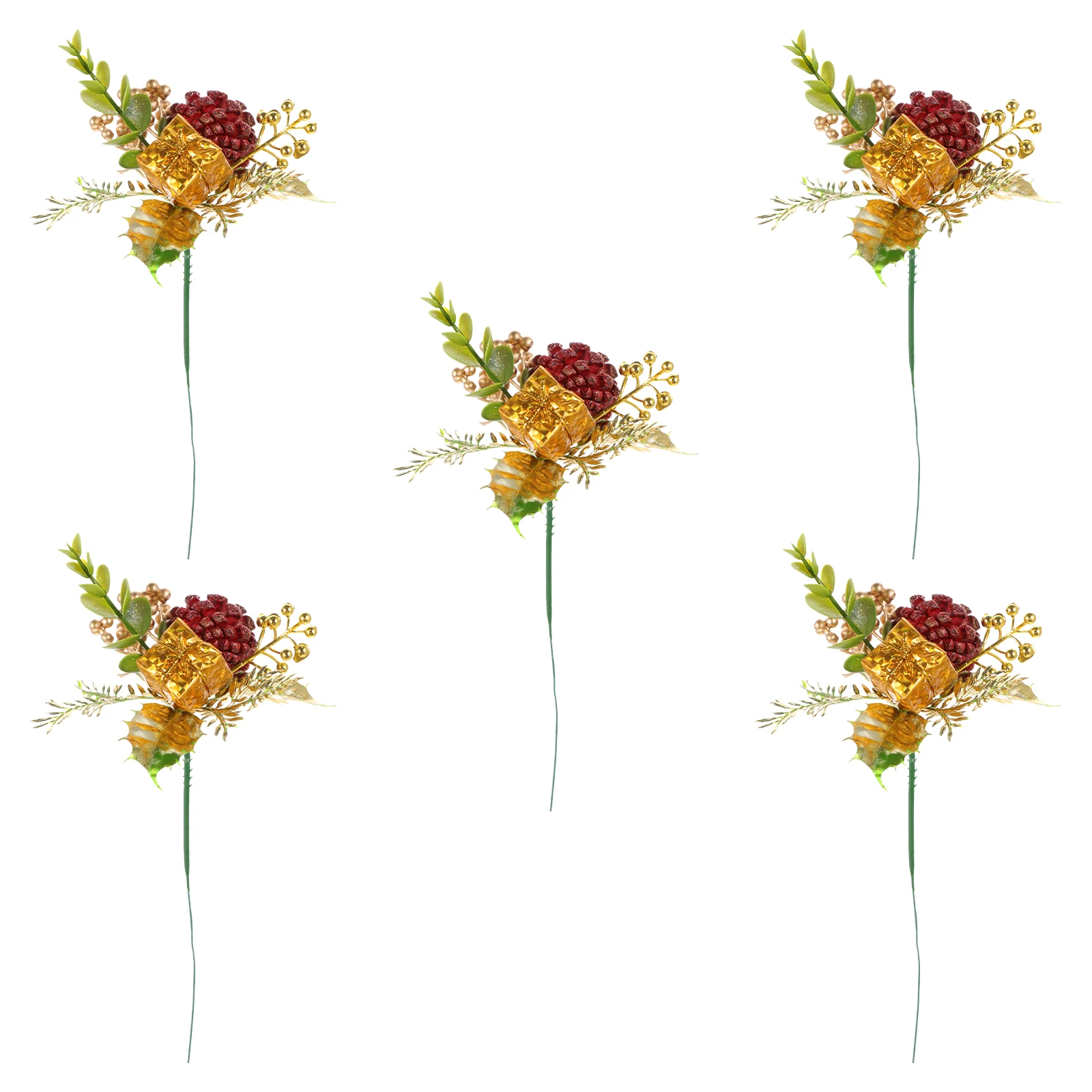 5pcs Christmas Decorations Artificial Flower Arrangements Simulation Branches Wreaths Leaves DIY Xmas Ornaments Holiday Props
5pcs Christmas Decorations Artificial Flower Arrangements Simulation Branches Wreaths Leaves DIY Xmas Ornaments Holiday Props