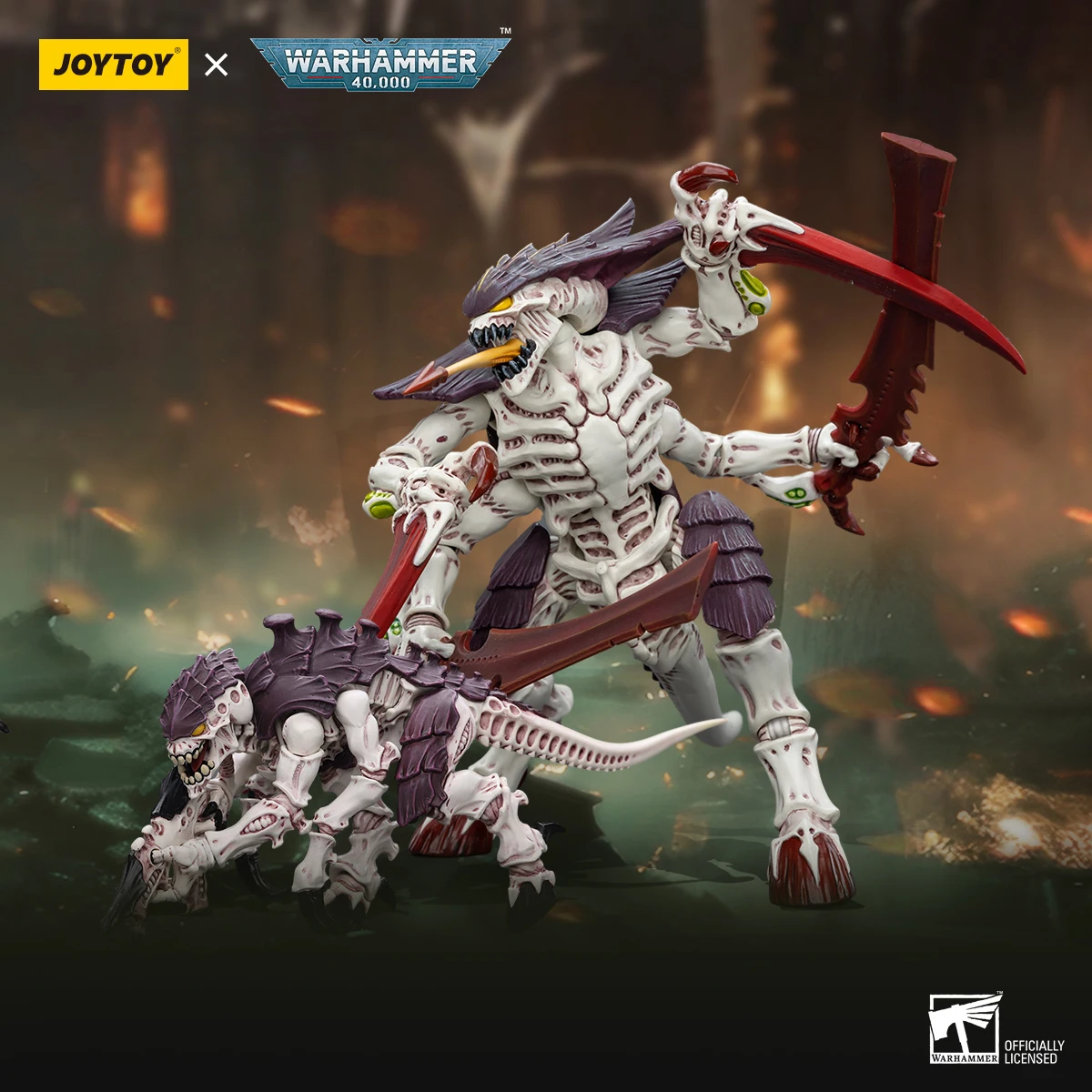 Warhammer 40K Action Figure Tyranids Hive Fleet Leviathan Tyranid Warrior Termagant JOYTOY 1/18 Collection Model Toys Doll Gifts
Warhammer 40K Action Figure Tyranids Hive Fleet Leviathan Tyranid Warrior Termagant JOYTOY 1/18 Collection Model Toys Doll Gifts