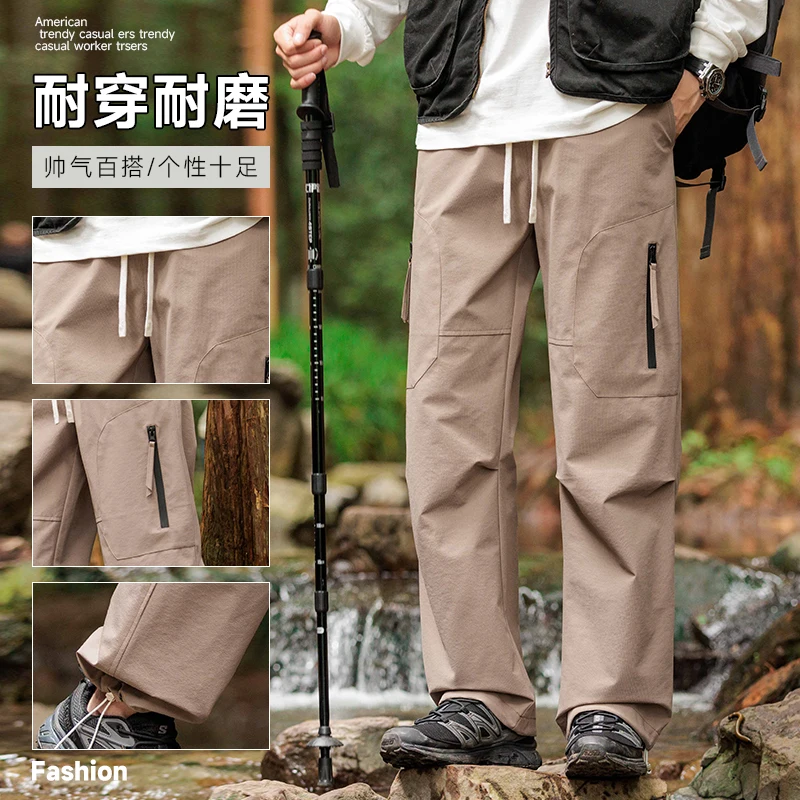 Waterproof Work Cargo Long Pants Mens Loose with Pockets Loose Trousers Male Many Pockets High Quality Tactical Cargo Pants Men
Waterproof Work Cargo Long Pants Mens Loose with Pockets Loose Trousers Male Many Pockets High Quality Tactical Cargo Pants Men