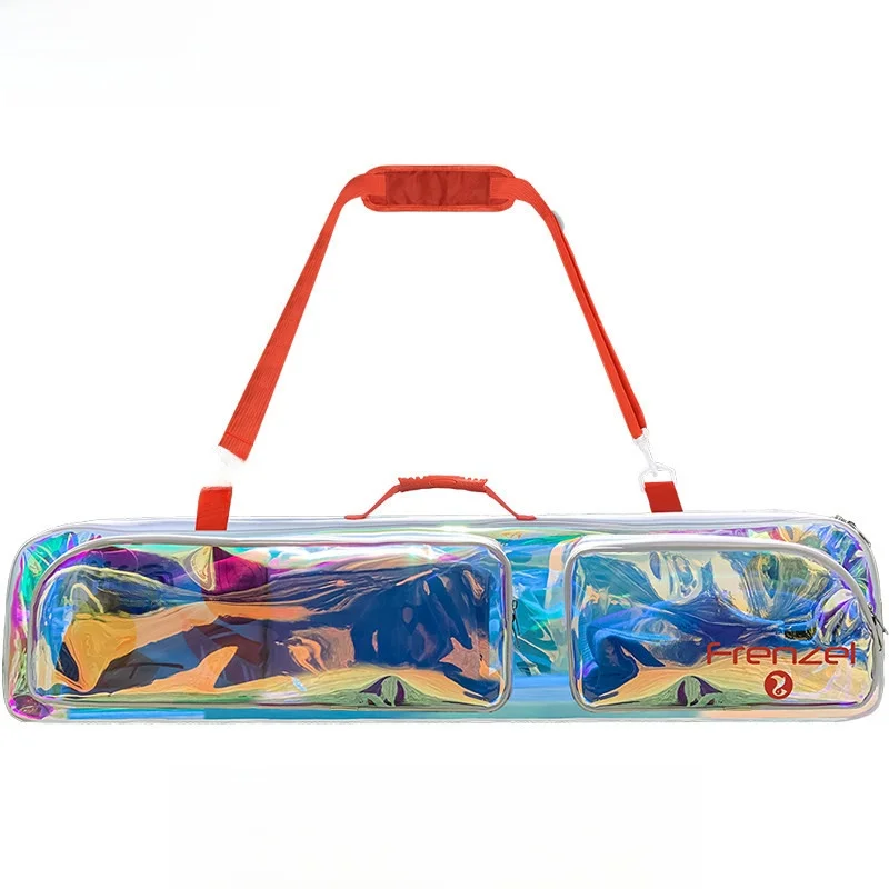 FRENZEL Transparent Lightweight Long Fin Bag Changeable Color Dragon Free Diving Equipment Bag Waterproof Scuba Diving Bag
FRENZEL Transparent Lightweight Long Fin Bag Changeable Color Dragon Free Diving Equipment Bag Waterproof Scuba Diving Bag