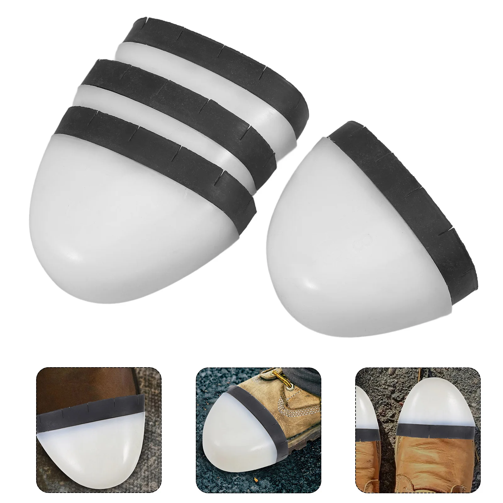 4 Pcs Labor Protection Safety Toe Cap Plastic Caps Inserts for Shoes Boots and Protectors Head Rubber Work
4 Pcs Labor Protection Safety Toe Cap Plastic Caps Inserts for Shoes Boots and Protectors Head Rubber Work