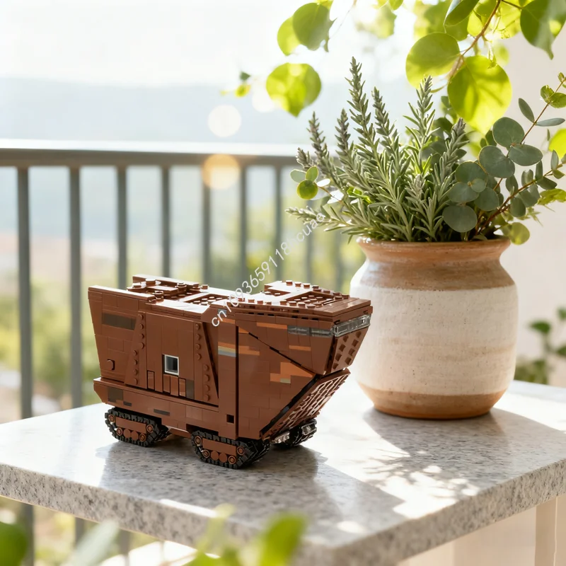 868pcs MOC Sandcrawler Star Battle UCSed Model Building blocks Christmas gift Construction creative idea Brick toy Kids Birthday
868pcs MOC Sandcrawler Star Battle UCSed Model Building blocks Christmas gift Construction creative idea Brick toy Kids Birthday