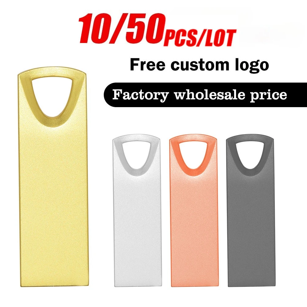 10/50PCS Free Custom Logo Metal Pen Drive Flash Disk for Publicity Gift USB Stick 512MB 4GB 8GB 32GB 64GB 128GB U Disk Usb2.0
10/50PCS Free Custom Logo Metal Pen Drive Flash Disk for Publicity Gift USB Stick 512MB 4GB 8GB 32GB 64GB 128GB U Disk Usb2.0