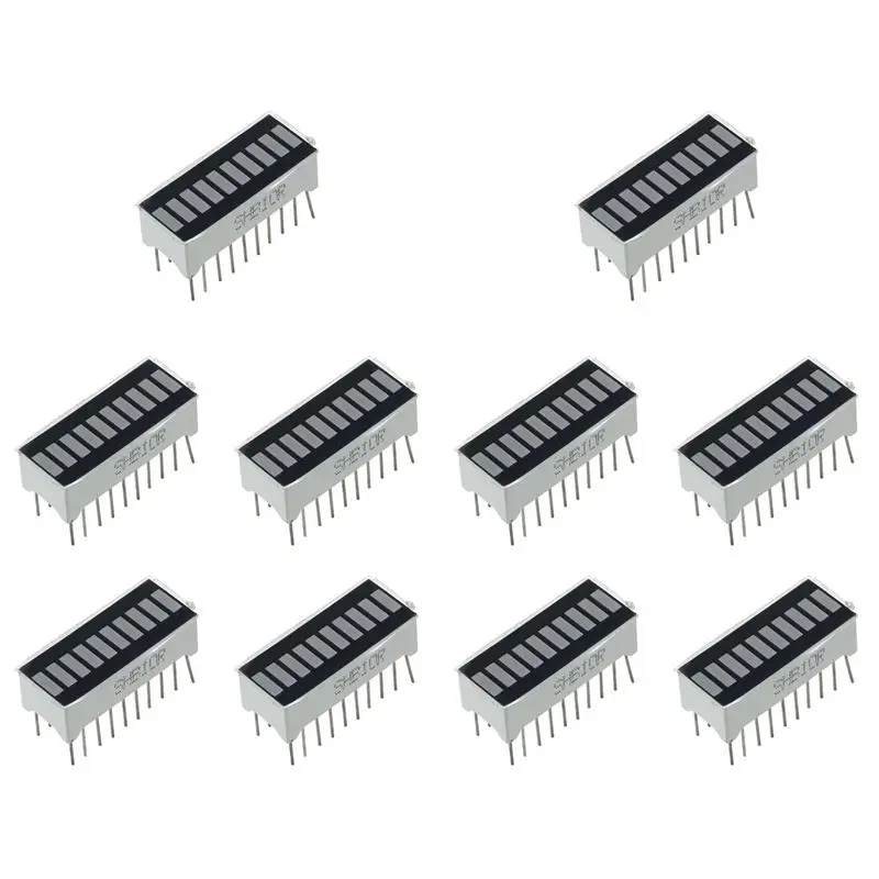 THIVN-10X 10 Segment Red LED Bar-Graph Display
THIVN-10X 10 Segment Red LED Bar-Graph Display