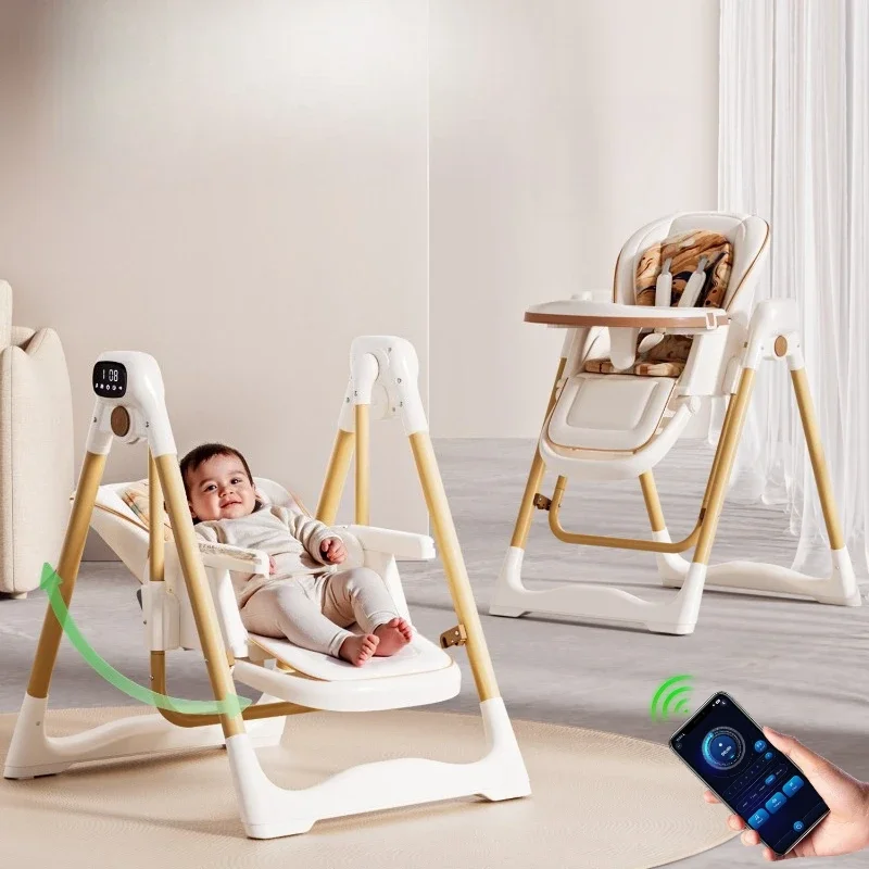 Baby dining chair multi-functional seat dining table and chair electric rocking chair 2 in 1
Baby dining chair multi-functional seat dining table and chair electric rocking chair 2 in 1