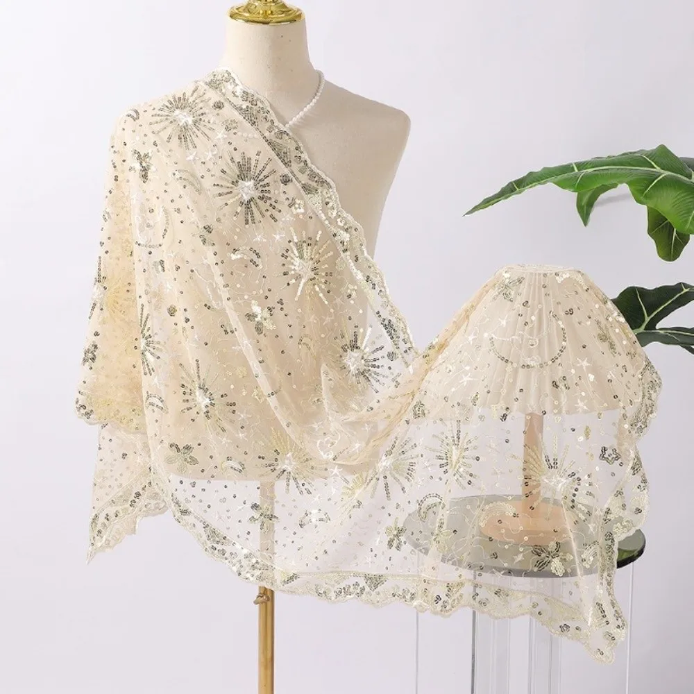 Elegant Sequins Glitter Evening Dress Shawl Pure Color Mesh Wedding Capes Lady Party Shawl Wraps Evening Events
Elegant Sequins Glitter Evening Dress Shawl Pure Color Mesh Wedding Capes Lady Party Shawl Wraps Evening Events