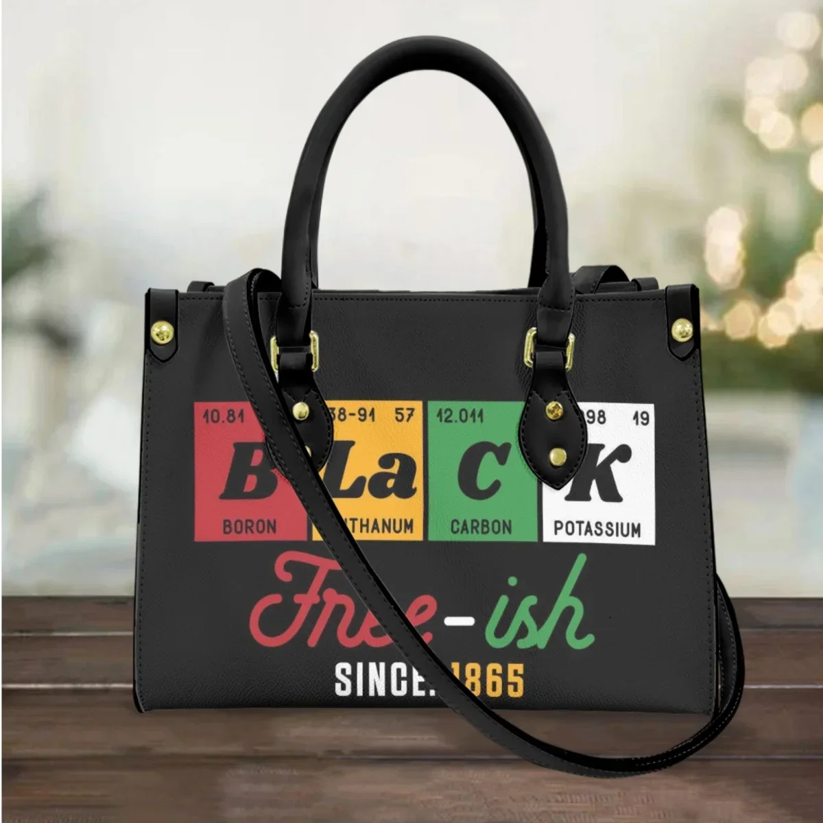 Black History Month Juneteenth 1865 Print Totes High Quality Top Handle Travel Casual Small Handbags PU Leather Cross Body Bags
Black History Month Juneteenth 1865 Print Totes High Quality Top Handle Travel Casual Small Handbags PU Leather Cross Body Bags