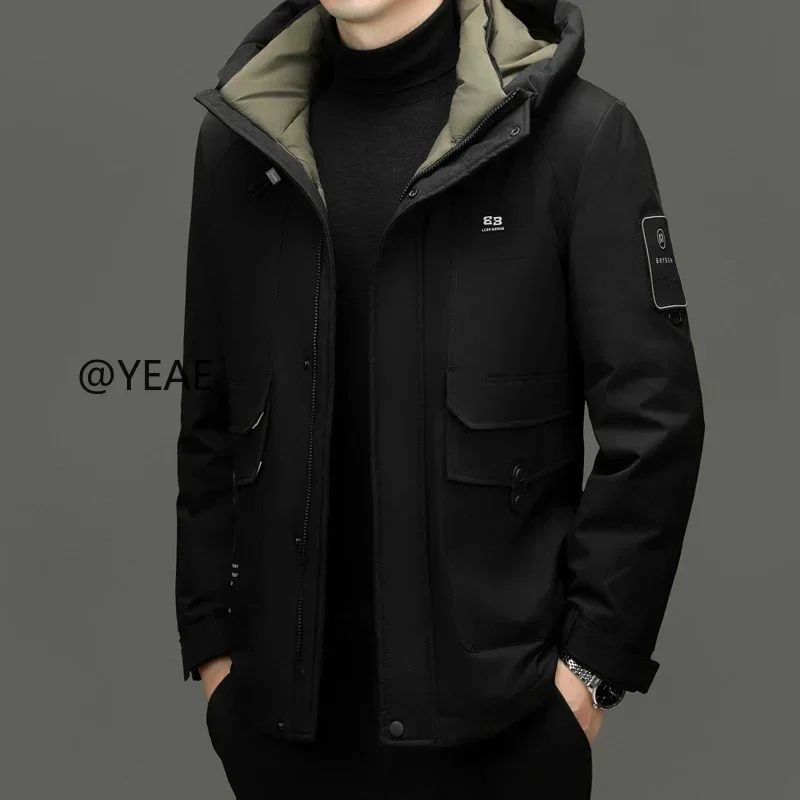 Down Jacket Men Hooded Jackets Duck Men Parka Male Winter Brand Men's Clothing Short Jackets Casual Man Sack Coats for Men
Down Jacket Men Hooded Jackets Duck Men Parka Male Winter Brand Men's Clothing Short Jackets Casual Man Sack Coats for Men