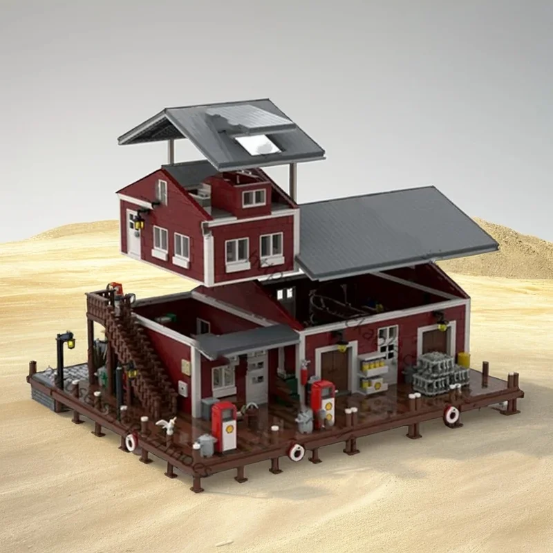 5635PCS MOC Street View Dockside Fuel Oil Model Custom Building Blocks Architecture DIY Assembly Display Gift Collectible Set
5635PCS MOC Street View Dockside Fuel Oil Model Custom Building Blocks Architecture DIY Assembly Display Gift Collectible Set