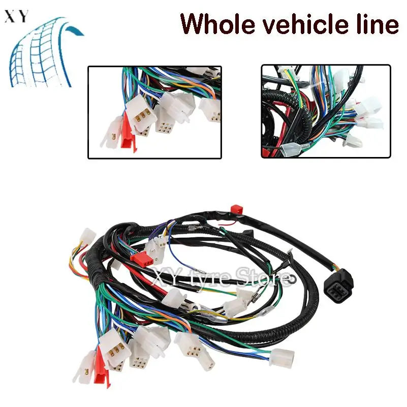 Full Electrics Wiring Harness for 50cc 70cc 90cc 110cc 125cc ATV Quad Pit Bike Buggy Go Kart
Full Electrics Wiring Harness for 50cc 70cc 90cc 110cc 125cc ATV Quad Pit Bike Buggy Go Kart