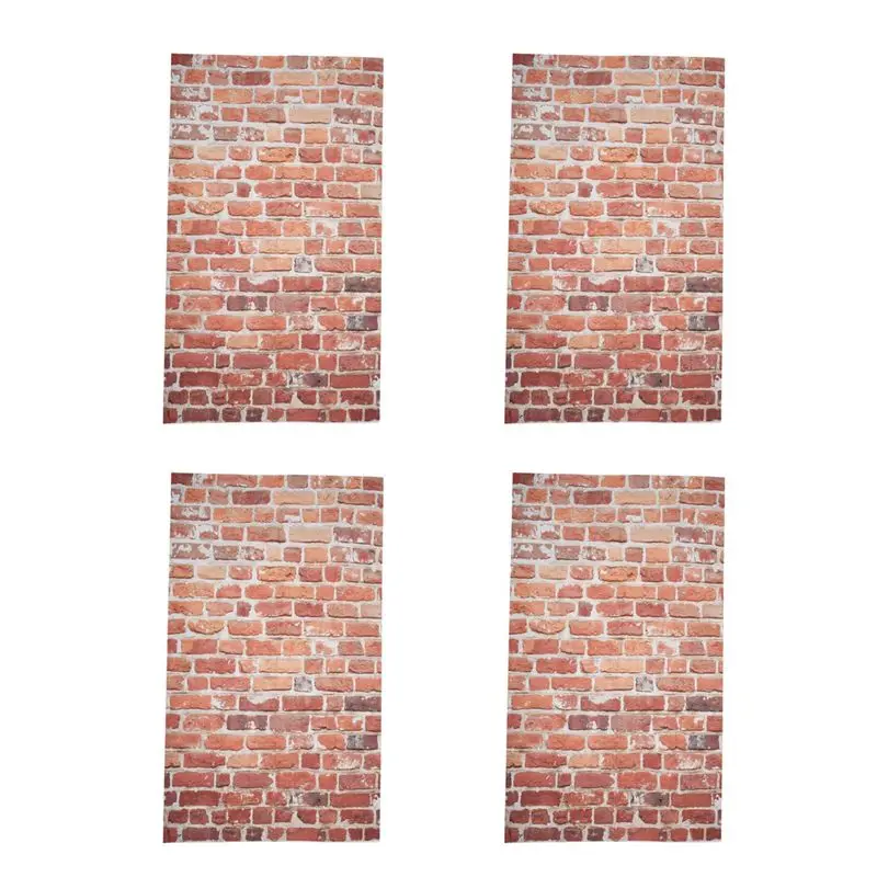 ABZZ-4Pcs 3X5ft Vinyl Vintage Red Brick Wall Studio Backdrop Photography Background Prop
ABZZ-4Pcs 3X5ft Vinyl Vintage Red Brick Wall Studio Backdrop Photography Background Prop