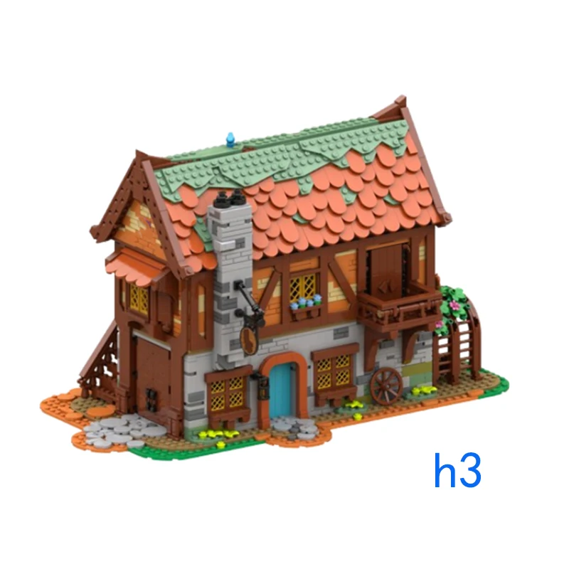 Пятно MOC- 189669 3979 шт., средневековая архитектура, деревообрабатывающая мастерская, сборка мелких частиц, строительные блоки, образовательная игрушечная модель
Пятно MOC- 189669 3979 шт., средневековая архитектура, деревообрабатывающая мастерская, сборка мелких частиц, строительные блоки, образовательная игрушечная модель