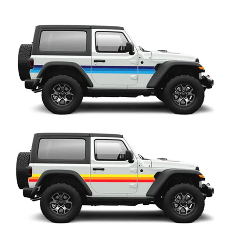 Car Stickers body Customized modification sporty fashionable professional Vinyl decal FOR Jeep 2doors Wrangler JL
Car Stickers body Customized modification sporty fashionable professional Vinyl decal FOR Jeep 2doors Wrangler JL