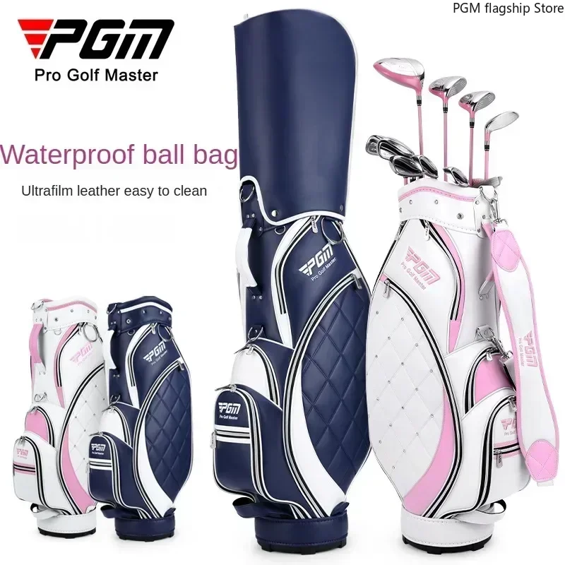 PGM Golf Bag Women's Lightweight Standard Bag TPU Microfiber Leather Waterproof Club Bag QB103
PGM Golf Bag Women's Lightweight Standard Bag TPU Microfiber Leather Waterproof Club Bag QB103